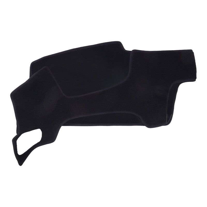 Black Polyester HUD Dashmat Pad Dashboard Sunshield Cover Carpet Sun Protector Pad Carpet Fit for Honda Accord 2023-2024 LHD