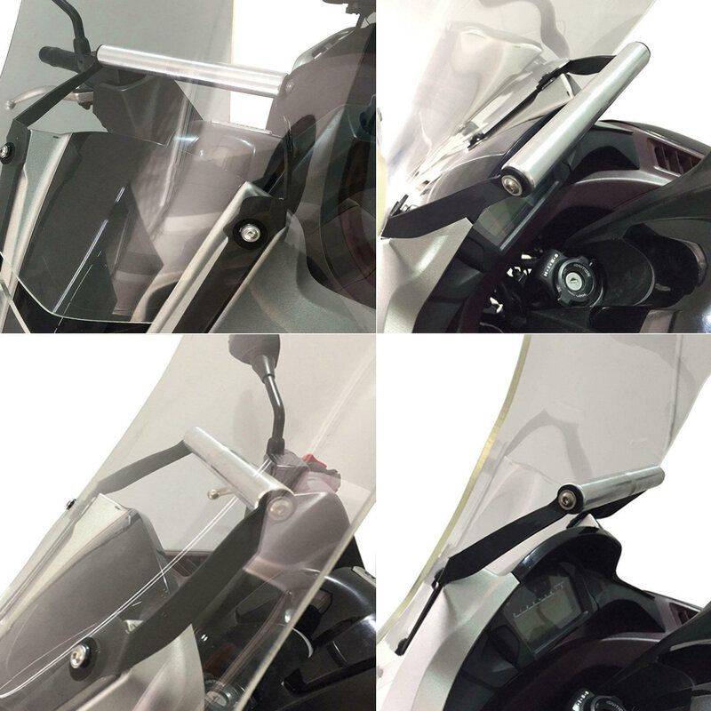 Аксессуары для мотоциклов HONDA NC750D 2014-2020, передняя подставка для телефона, держатель для смартфона, телефона, GPS навигатора, пластинчатый кронштейн