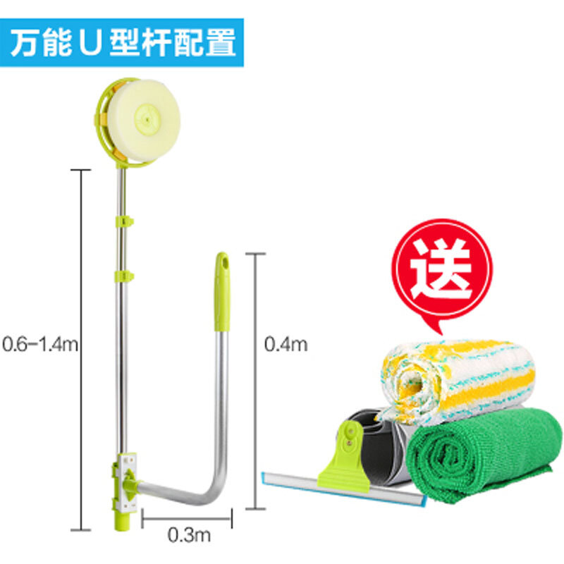 telescopic High-rise window cleaning glass cleaner brush for washing windows Dust brush clean the windows  hobot 168 188