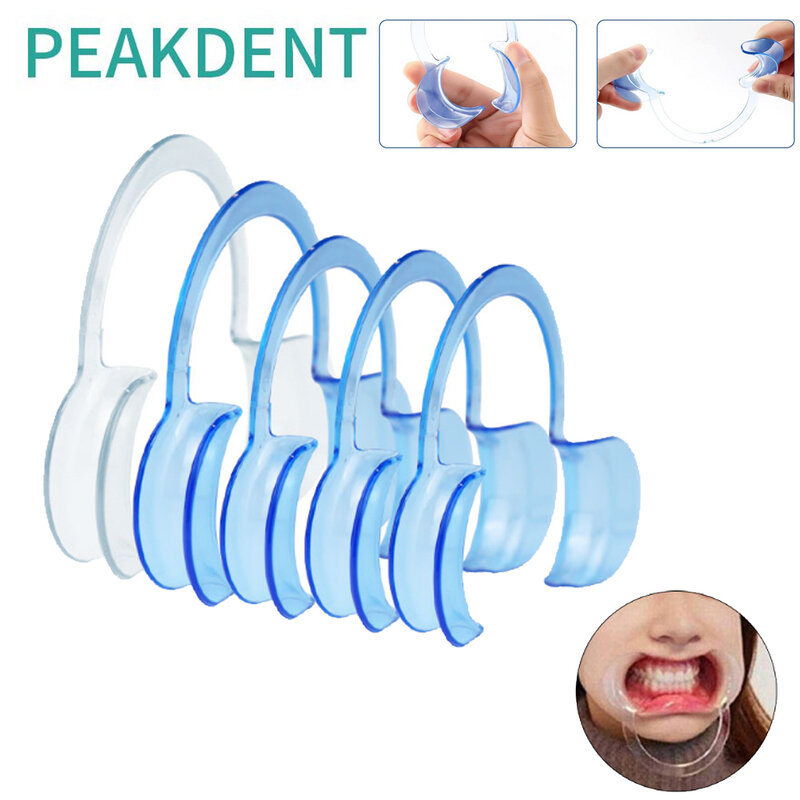 1 pz bocca apri bocca Gag strumenti dentali divaricatore guancia bocca Spreader Lip C forma orale pulito apri materiali dentista