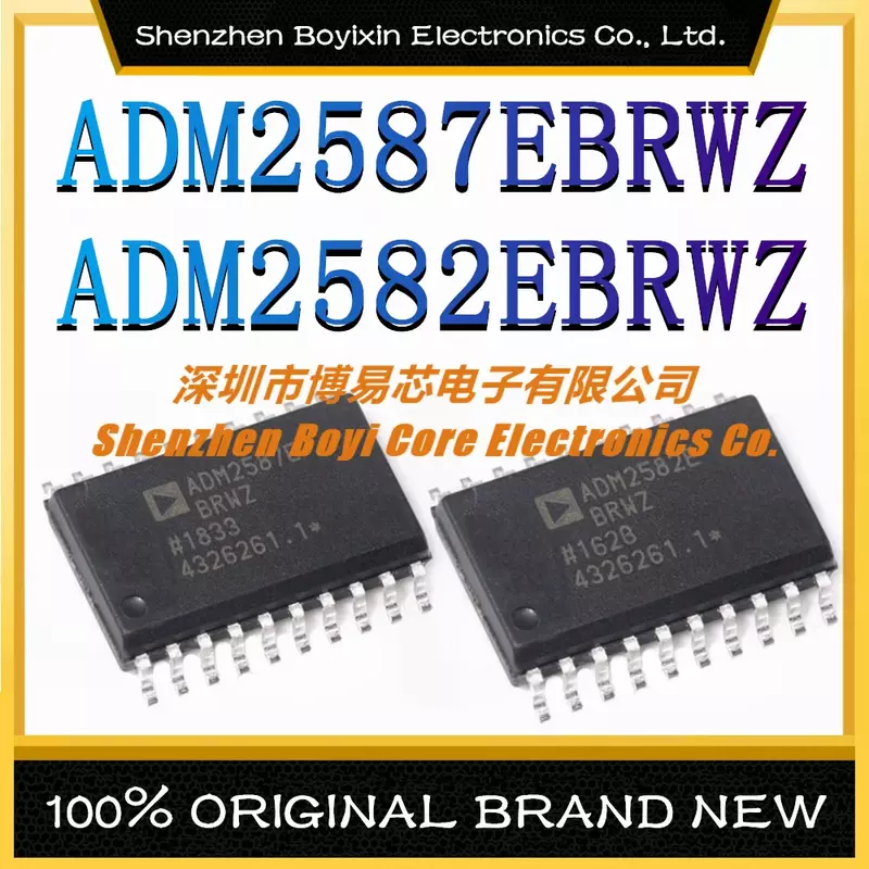 ADM2587EBRWZ ADM2582EBRWZ 패키지 SOIC-20 오리지널 새로운 정품 IC RS-485/RS-422 칩
