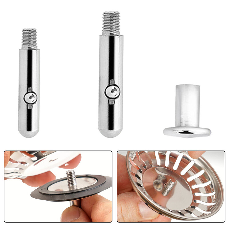 Premium Kitchen Sink Strainer Replacement Waste Plug Rod Basin Drain Filter