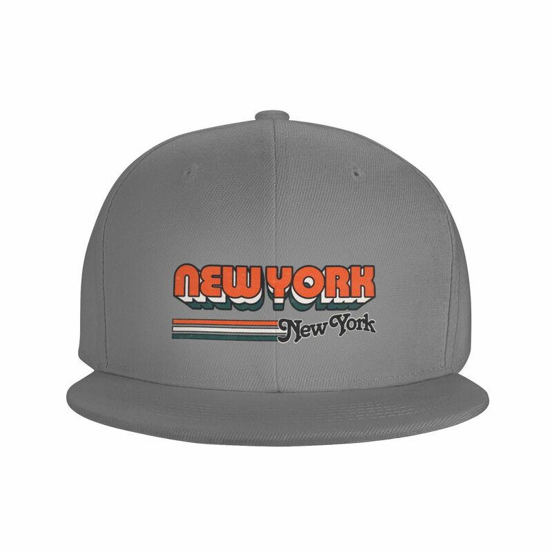 Nowy jork, NY | Miasto paski czapka w stylu Hip-Hop duży rozmiar kapelusz puszysty kapelusz pianka czapki imprezowe kapelusz dla mężczyzny kobiet