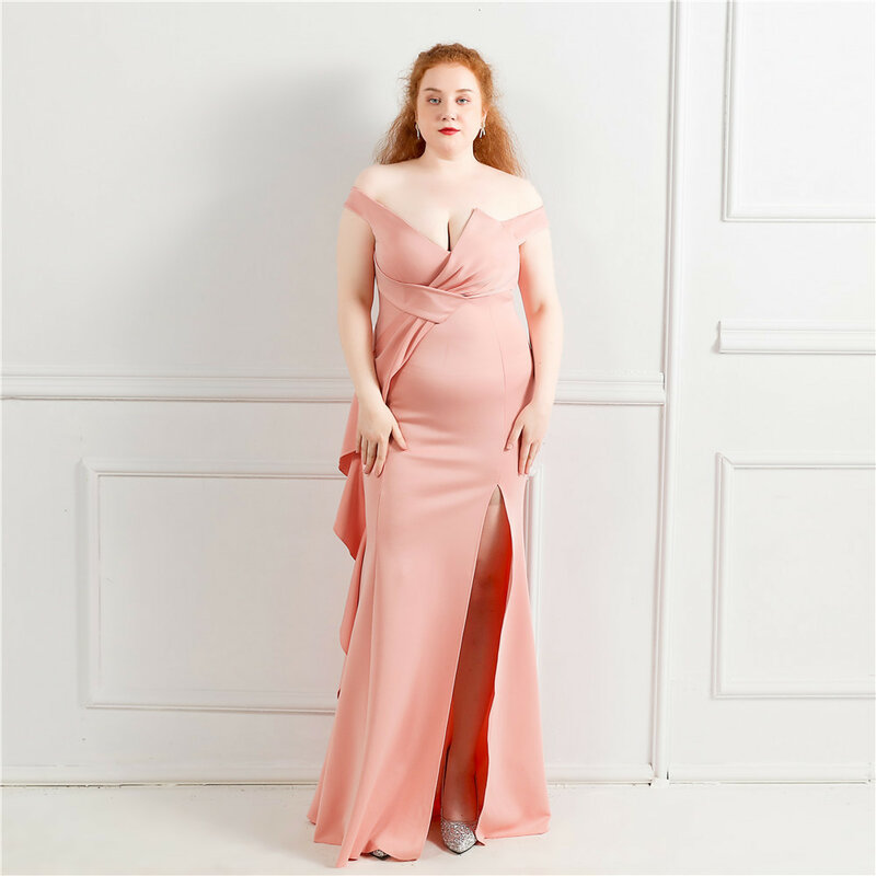 Gaun Malam Putri Duyung Tali Spaghetti Ukuran Plus Jubah Seksi Payet Mewah Tanpa Lengan Karpet Merah Gaun Prom Pesta