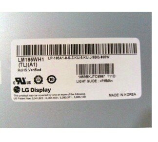Visor LCD hm185wx1 400 hm185wx1 300