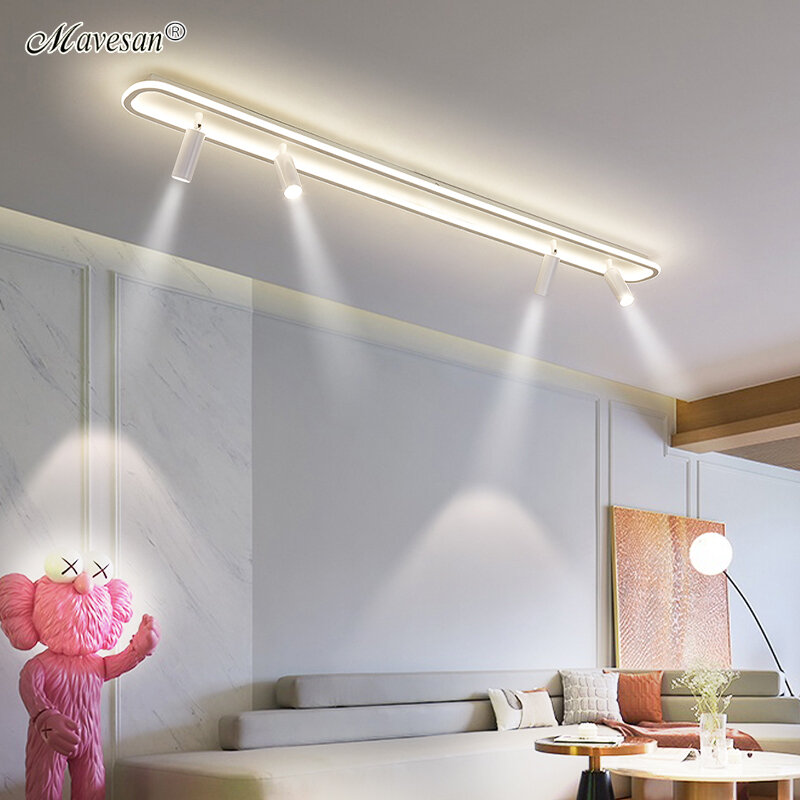 Minimalist Led Chandelier Art Deco Spotlights for Aisle Ceiling Living Room Corridor Bedroom Hotel Lamp Home Indoor Lighting
