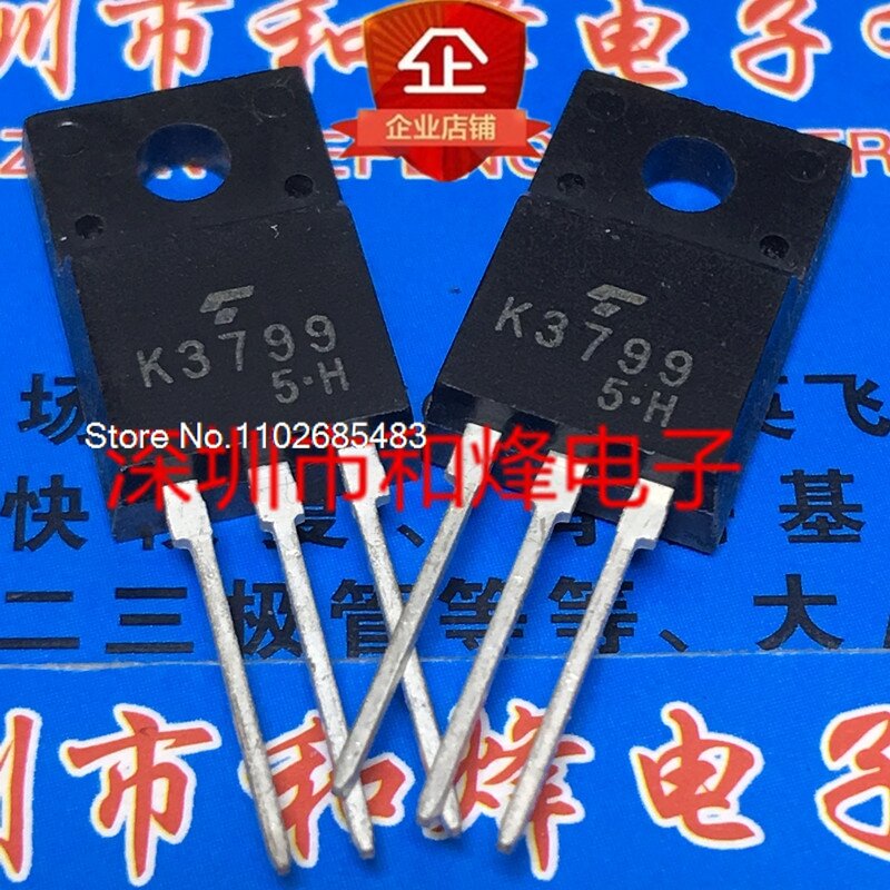 (5 pz/lotto) K3799 2 sk3799 TO-220F 900V 8A