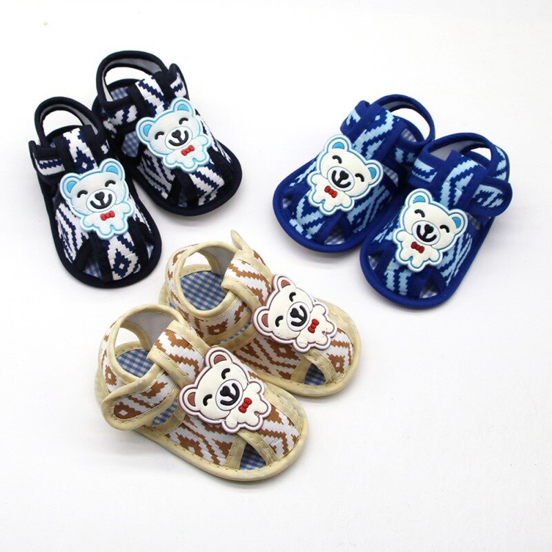 Baby Girl Shoes First Walkers Cute Sandals Newborn Baby Princess Shoes Infant Toddler Shoes Kids Boys Flats Soft Prewalkers