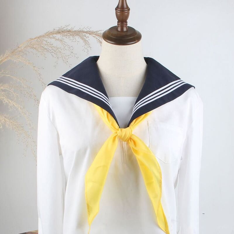 for School Costume Ribbon Tie Japanese College Style Cravat Triangle Scarf Small Bowtie JK Bow Tie Sailor Uniform Ties
