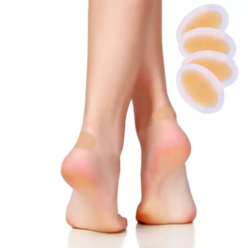 Soft Hydrocolloid Gel Sapatos Adesivos, Relief Pain Blisters, Bunion Calos, Calos Fricção Pontos de Pressão, Heel Pain Relief, 5Pcs