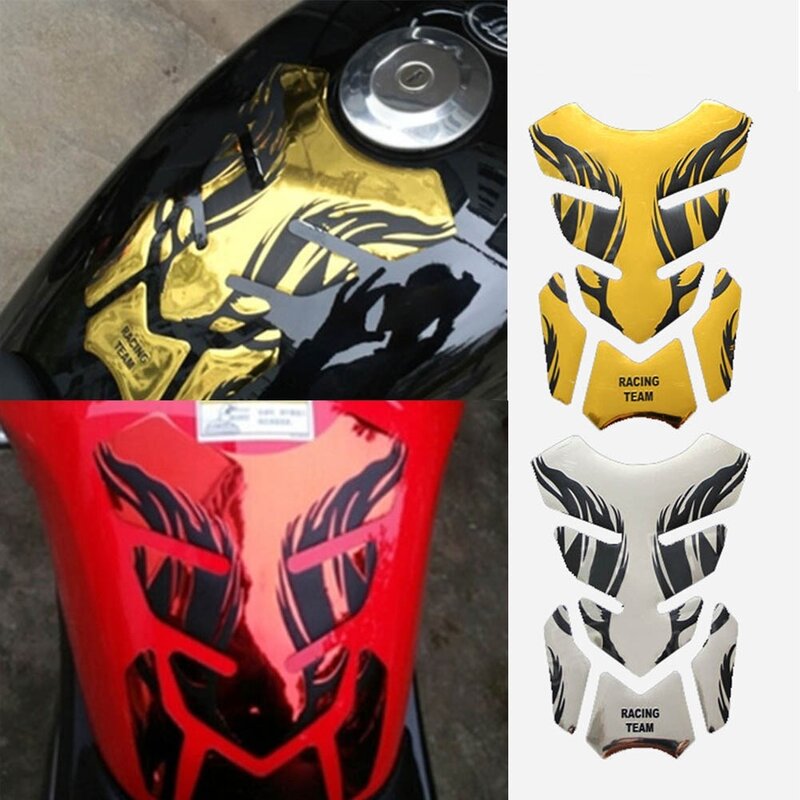 Motorcycle Parts Car Motorcycle Gas Fuel Tank Protection Sticker Decal Tank Pad Protector Cover Car Styling Moto Fuel Tank Pad