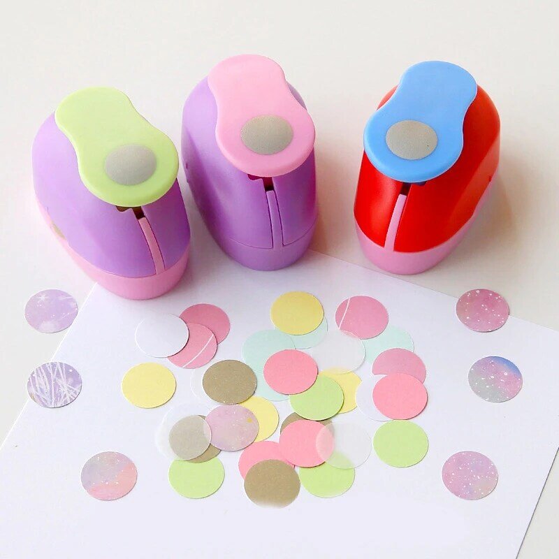 Perforadora redonda de espuma Eva para niños, herramienta de corte de papel de 9-75mm, ideal para álbum de recortes, ahorro de trabajo, envío gratis