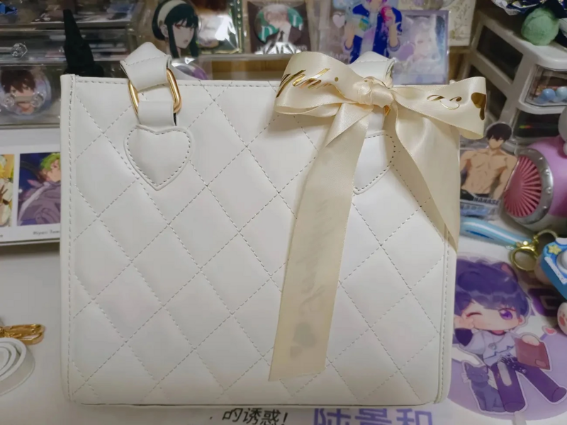 Ita Bag Popular Trendy Display Crossbody Bags For Women Sweet Cute Diamond Lattice Shoulder Bag Transparent Autumn Bolso