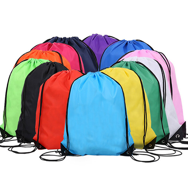 Waterproof Foldable Backpack Fitness Pocket Gym Drawstring Bag Hiking Camping Beach Swimming Men Women Sports Bags