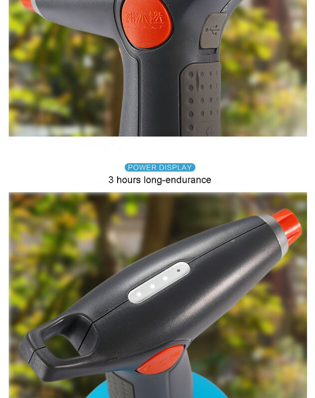 Botol semprot listrik, kaleng perairan air elektrik dengan USB dapat diisi ulang