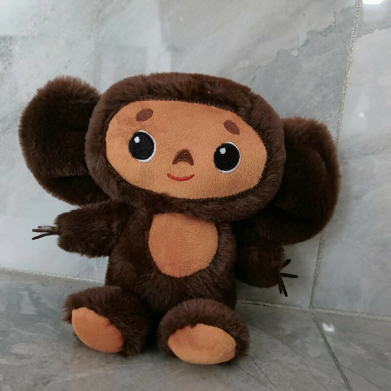 2023 러시아 영화 Cheburashka 원숭이 플러시 장난감, 20cm/30cm 수면 아기 장난감 어린이 선물
