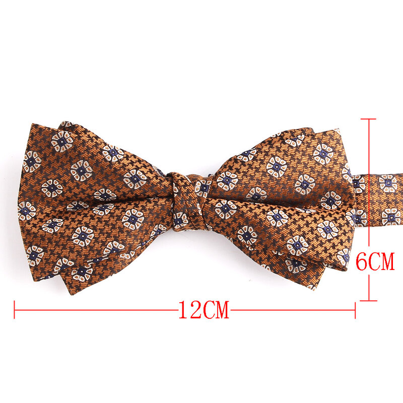 Fashion Striped Bow ties For Men Women Floral Bow tie For Groom Shirt Bow knot Adjustable Adult Bowties Cravat Groomsmen Bowtie