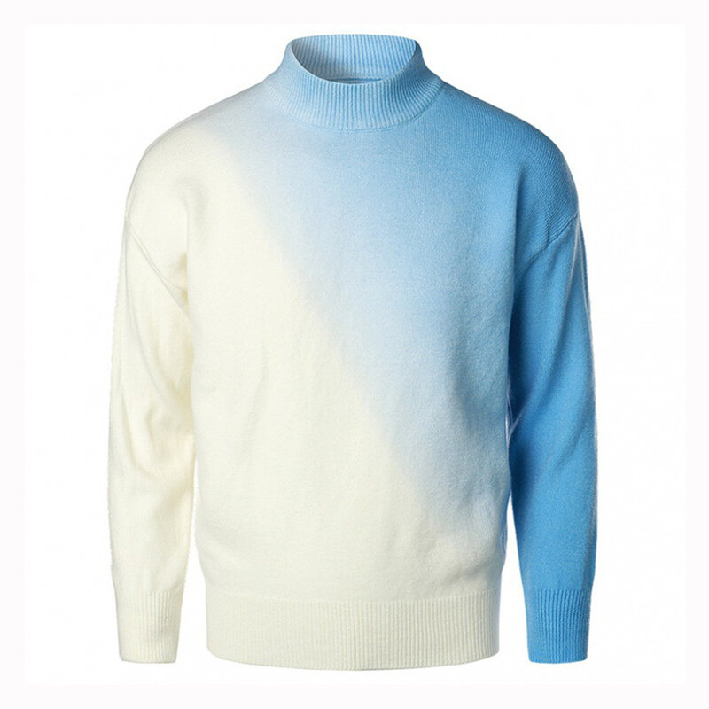 ERIDANUS осенне-зимний мужской пуловер с ложным воротником, трикотажная одежда, свитер для мужчин, повседневная мужская уличная одежда MZM239