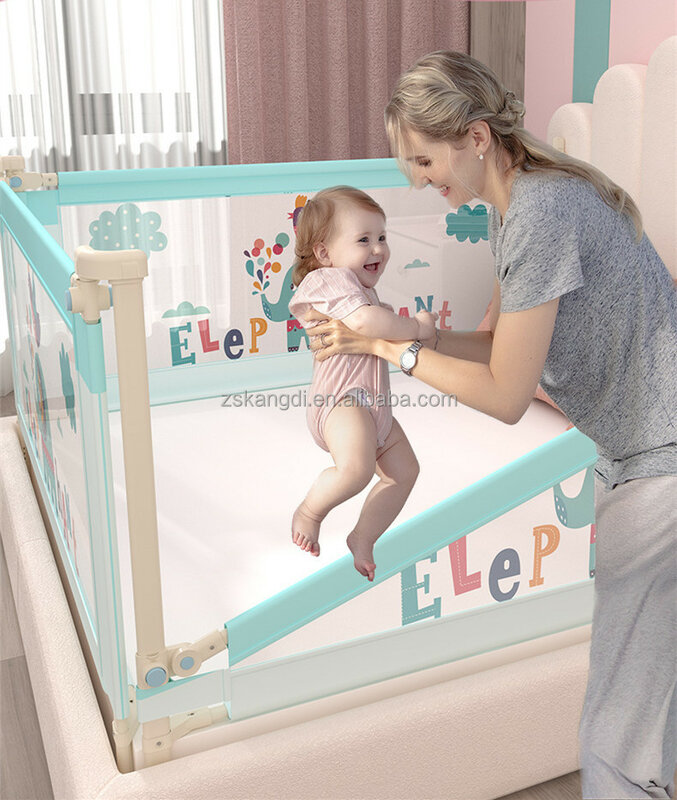 Sênior, Barra de apoio para crianças, Característica de altura ajustável para cama de segurança para bebês, Produtos para bebês, 2021