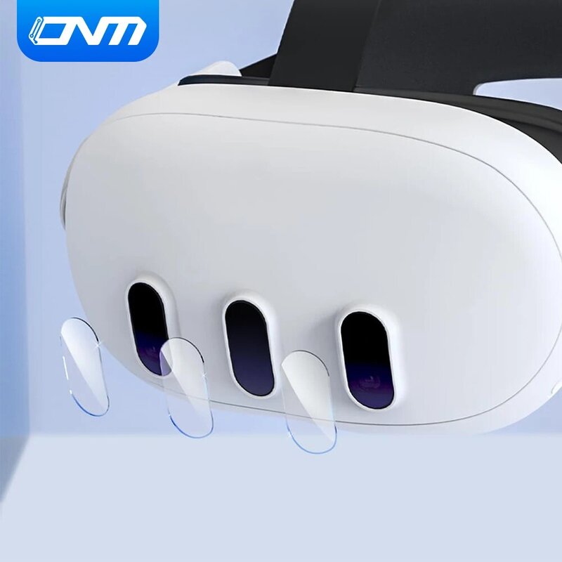 Protector de lente de cámara para Meta Quest 3, cristal templado para Meta Quest3, protección antiarañazos, accesorios de película