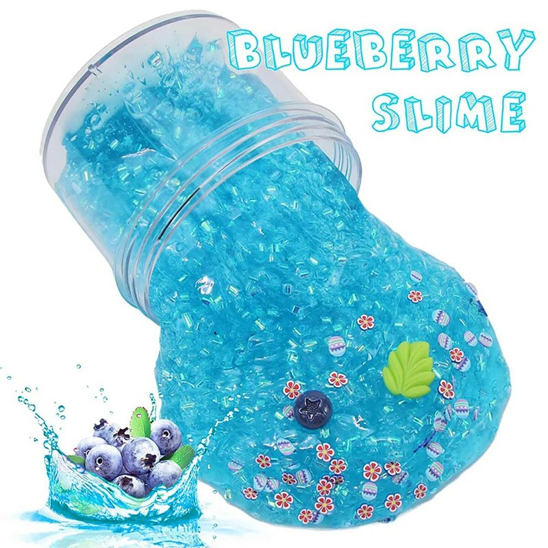 Slime crystal puree fruit puree coconut puree soft ceramic fruit slices 70ml, adult decompression, relaxation, and soothing mood