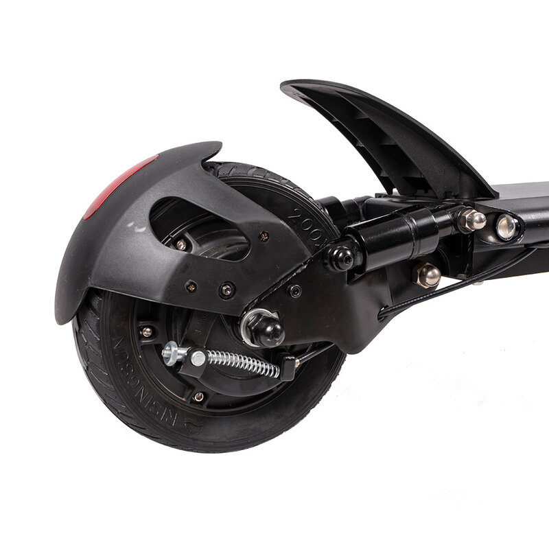 Amortiguador de suspensión de aleación de aluminio negro para bicicleta eléctrica, accesorios para Scooter de bolsillo, 110mm, 24mm