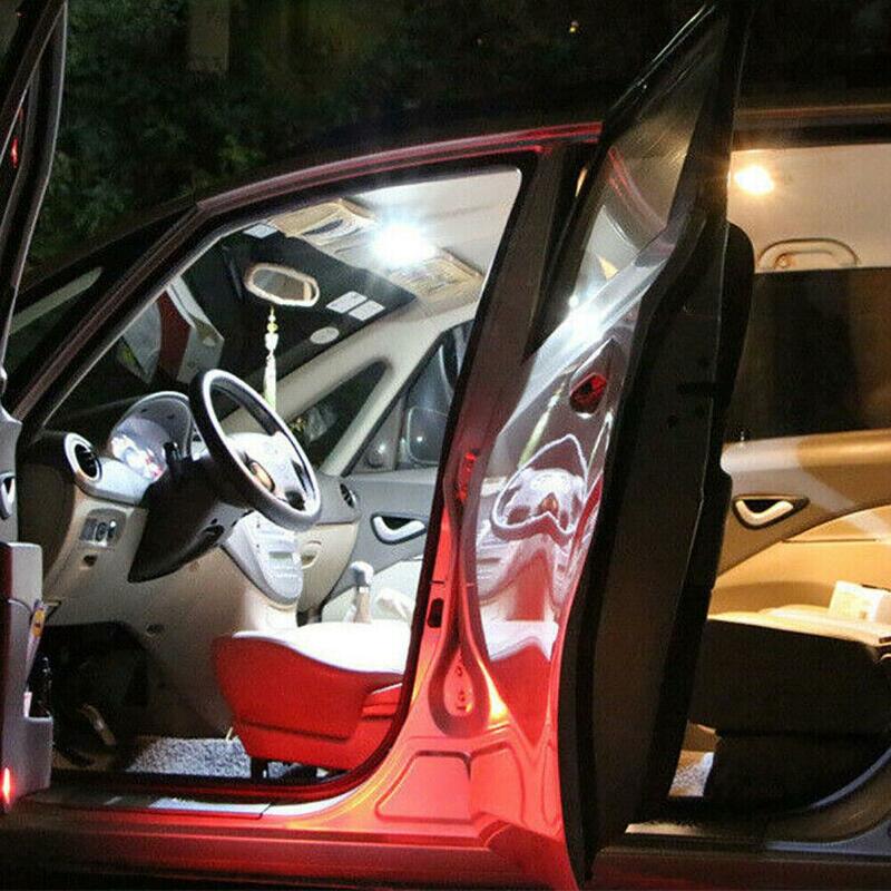 23 قطعة Led سيارة ضوء لمبة T10 الداخلية خريطة قبة جذع لوحة ترخيص مصابيح عدة رقيقة جدا شكل أضواء بيضاء