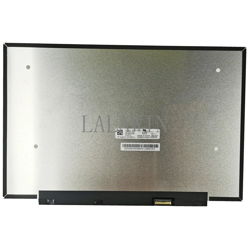 Ips LCDスクリーンパネルマトリックス,m140nwhe r2 2240x1400 edp,40ピン,100% srgb,14.0インチ