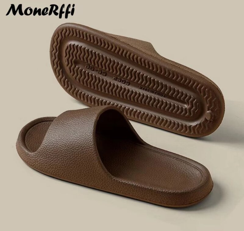 Slippers for Men Summer Women Eva Soft Bottom Slippers Indoor House Slides Flat Sandals Outdoor Beach Shoes Man Flip Flops