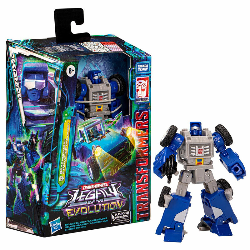 Hasbro-figura de acción Original, Transformers Legacy Evolution Deluxe Beachcomber, modelo de juguete, Hobby Robot, regalos, 14cm, en Stock