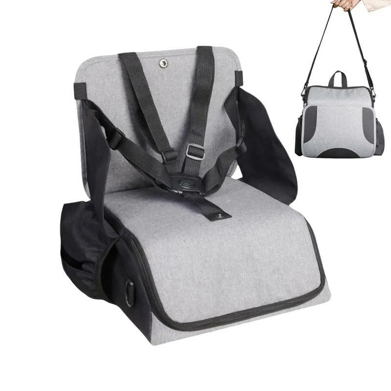 Silla de comedor portátil para bebé, bolsa de mano para llevar pañales, mochila para mamá, bolsa para biberón, bolso de mano multifuncional de gran capacidad