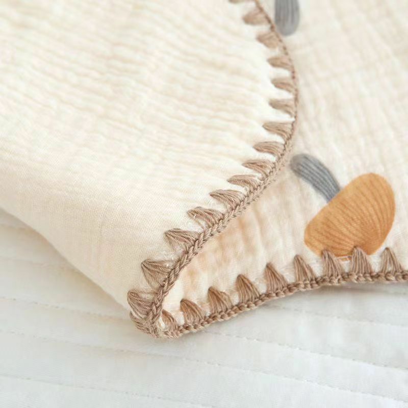 Детская подушка MOOZ, подушка для новорожденных, дышащая, впитывающая пот, хлопковая марля, плоская подушка, полотенце CCP021