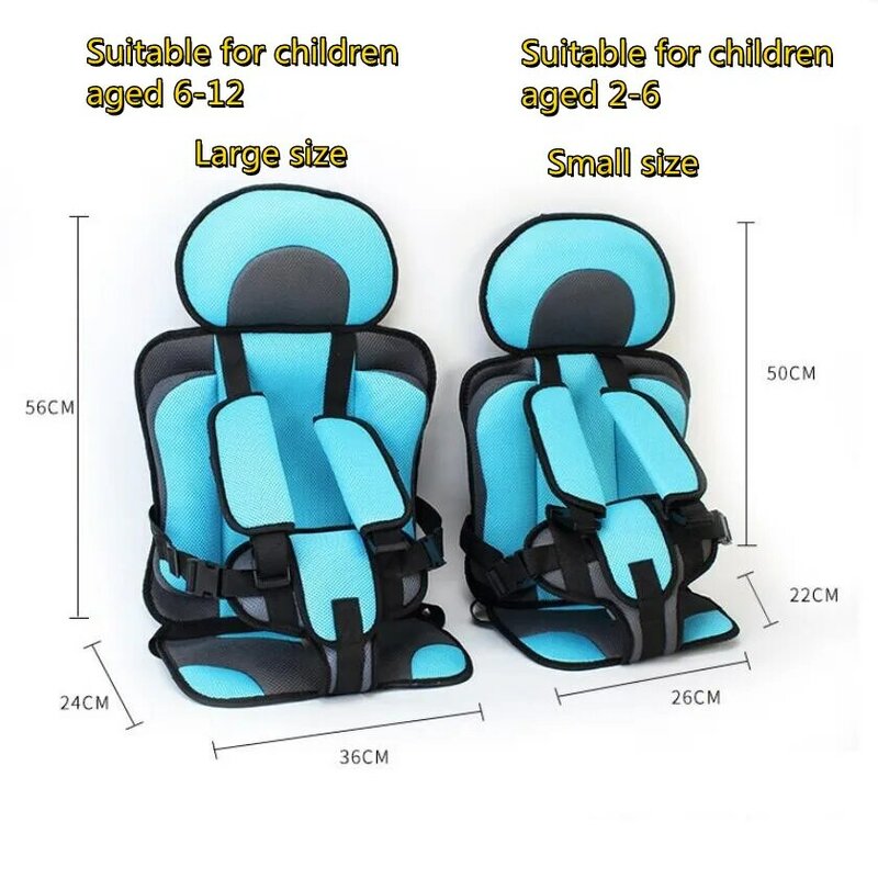 휴대용 접이식 어린이 좌석 쿠션, 어린이 안전 좌석, 심플한 스타일 아기 카시트, 고정 어린이 식탁, 다목적 침대