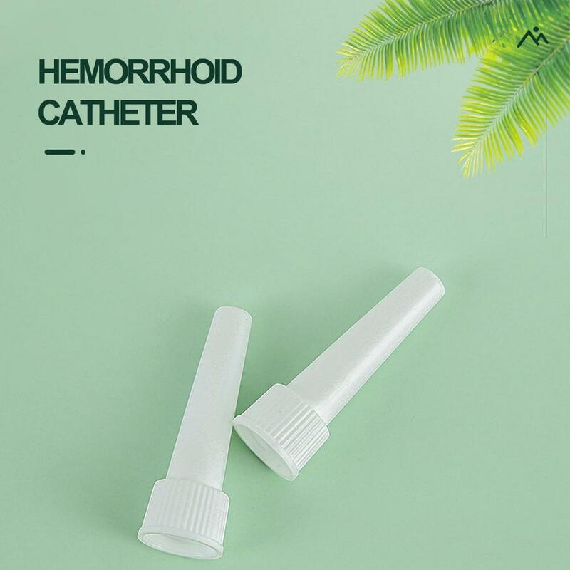 1/10 PCS Disposable Hemorrhoid Applicator Hemorrhoids Ointment Squeeze Drug Connection Housekeeper On Drug Plug Device Tube Head