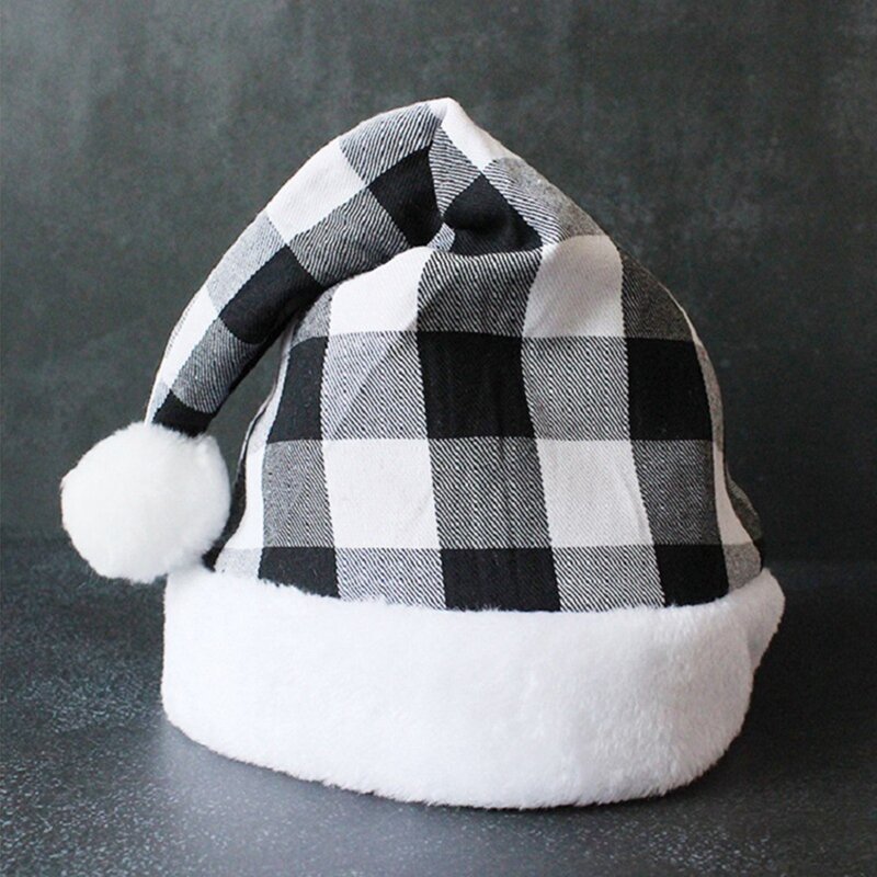 4 шт. шапка Санты, Рождественская шапка унисекс для рождественской вечеринки, прочная и простая в использовании