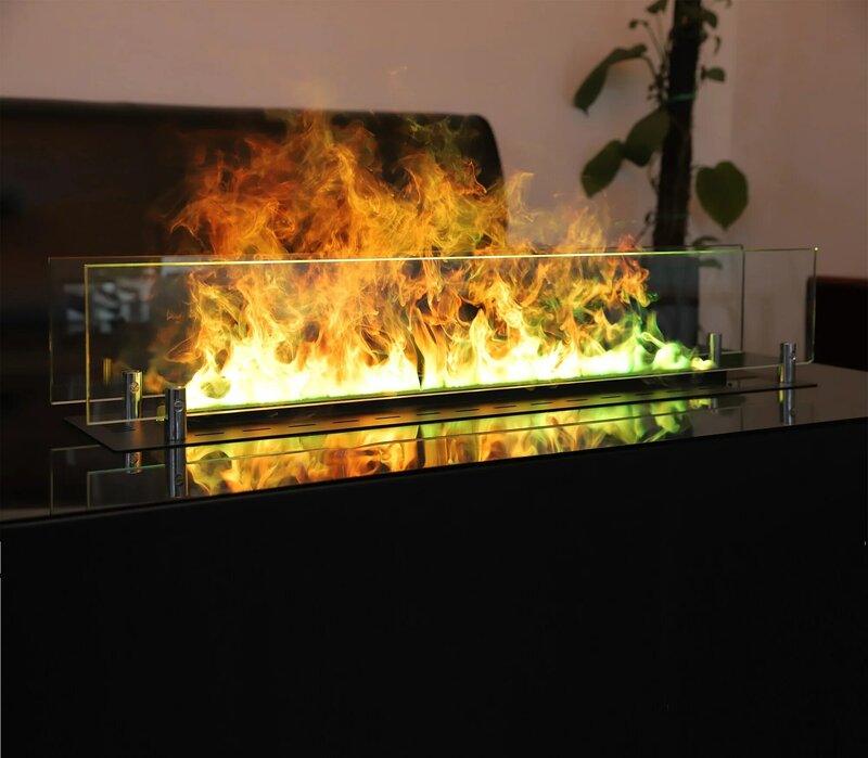 -Fire 60 дюймов распыляющий камин с искусственным огнем