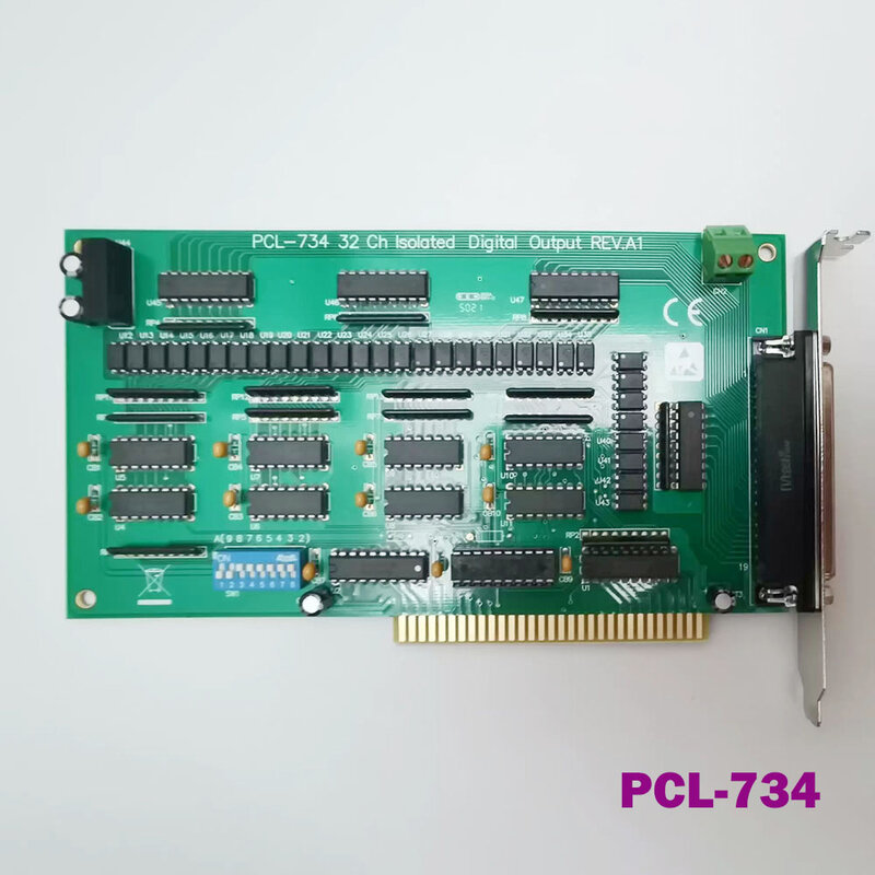 PCL-734 para Advantech, tarjeta de salida de aislamiento Digital de 32 canales