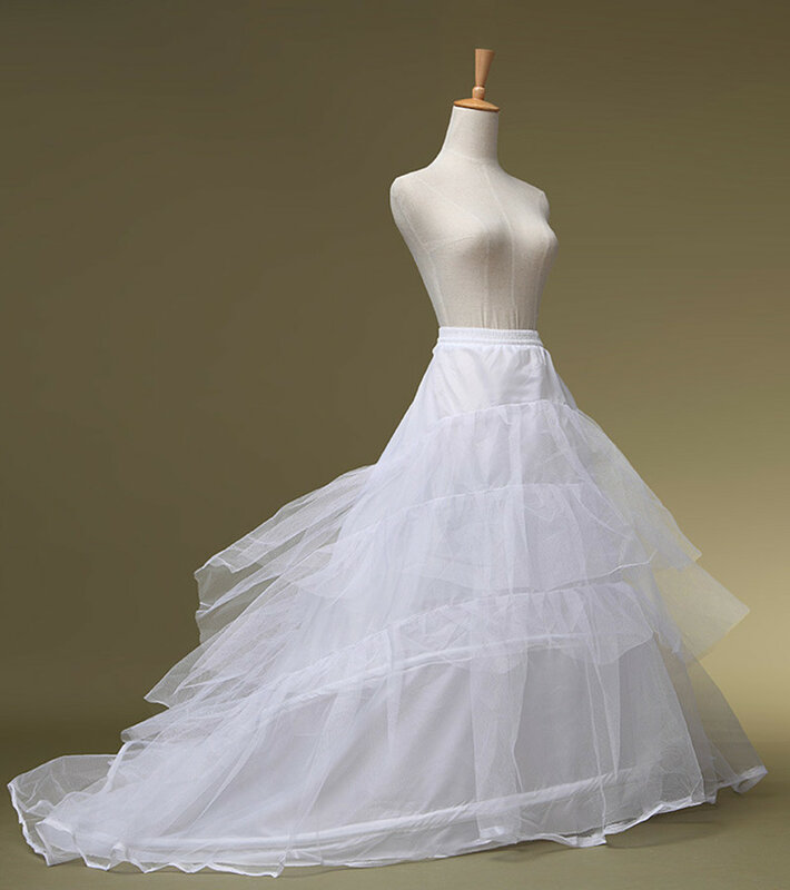 Vestido de novia de crinolina sin hueso, falda de Organza, soporte Extra grande, falda de tutú de novia de crinolina, dos círculos
