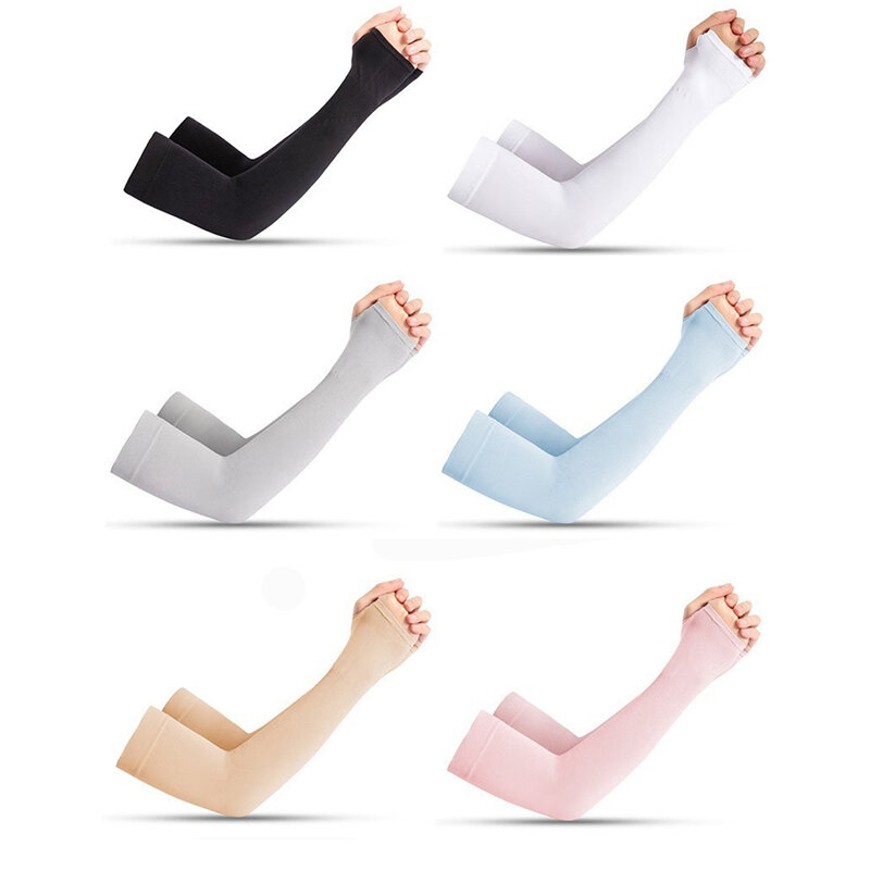 Unisex Arm guard Sleeve Warmer Women Men Sports Sleeves Sun UV Protection Hand Cover support Running Fishing Cycling Skiing