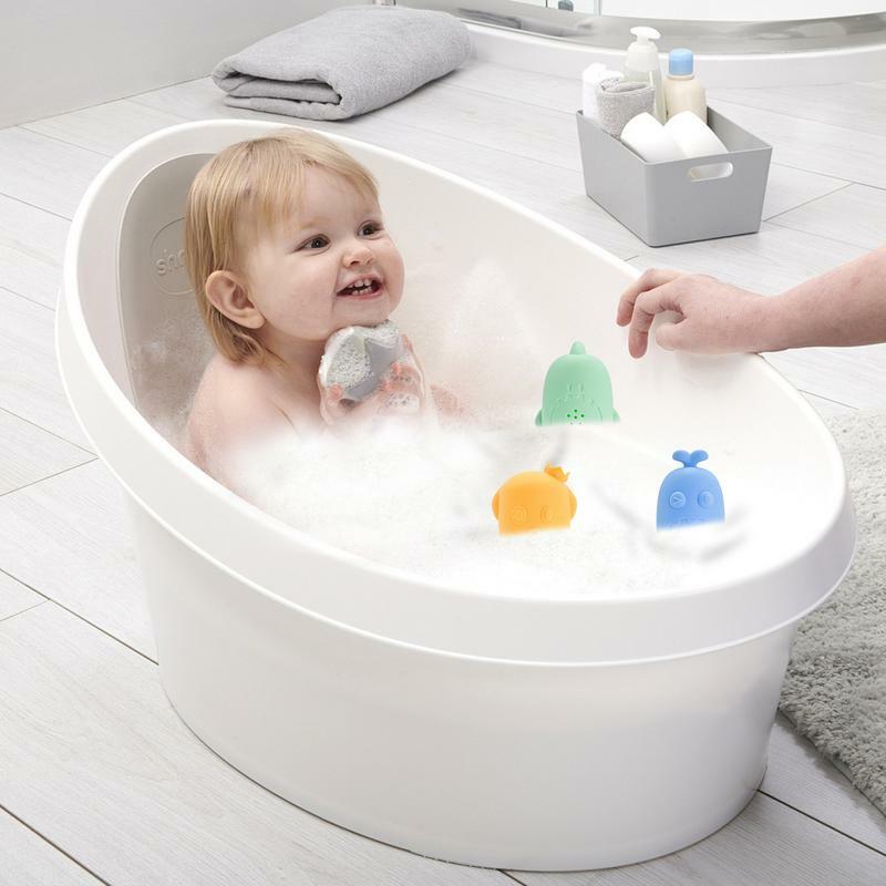 Simpatici giocattoli da bagno giocattolo per l'acqua da bagno in età prescolare simpatici animali vasca da bagno divertente gioco piscina giocattolo colorato piscina galleggiante in Silicone per bambini