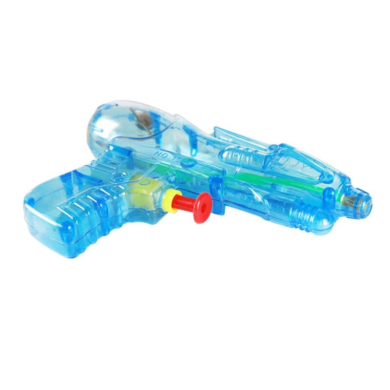 Y1UB 5 piezas pistolas agua juguete para niños, Material plástico, pistolas agua pequeñas transparentes