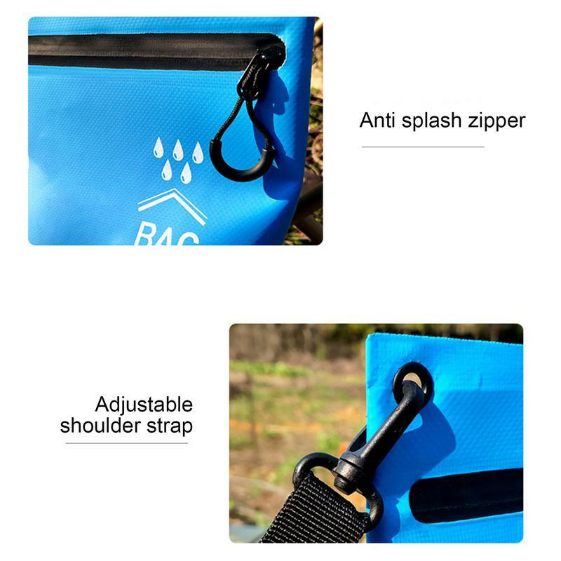 Suspending Travel Toiletry Bag Zipper Waterproof Toiletry Wash Bag Single Shoulder Large Capacity Cosmetic Bag Multifunctional