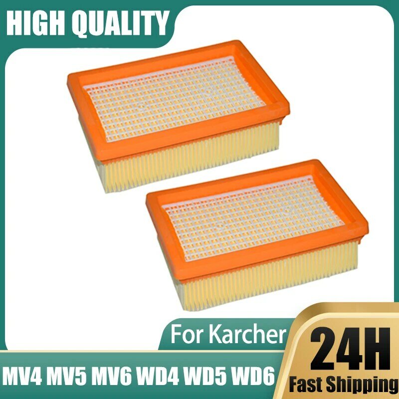 Karcher Filter HEPA untuk MV4 MV5 MV6 WD4 WD5 WD6 Aksesori suku cadang pengganti Penyedot Debu NO. Pemasangan 2.863 005.0