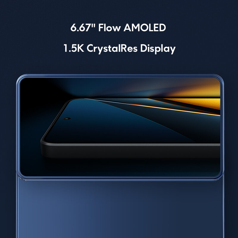 X6 poco Pro สมาร์ทโฟน5G ทุกรุ่น256GB/512GB dimensity 8300-ultra 6.67 "1.5K flow AMOLED dotdisplay 64MP กล้อง NFC 67W