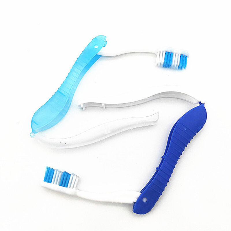 فرشاة أسنان محمولة ويمكن التخلص منها ، جزء واحد ، السفر ، التخييم ، أدوات تنظيف الفم