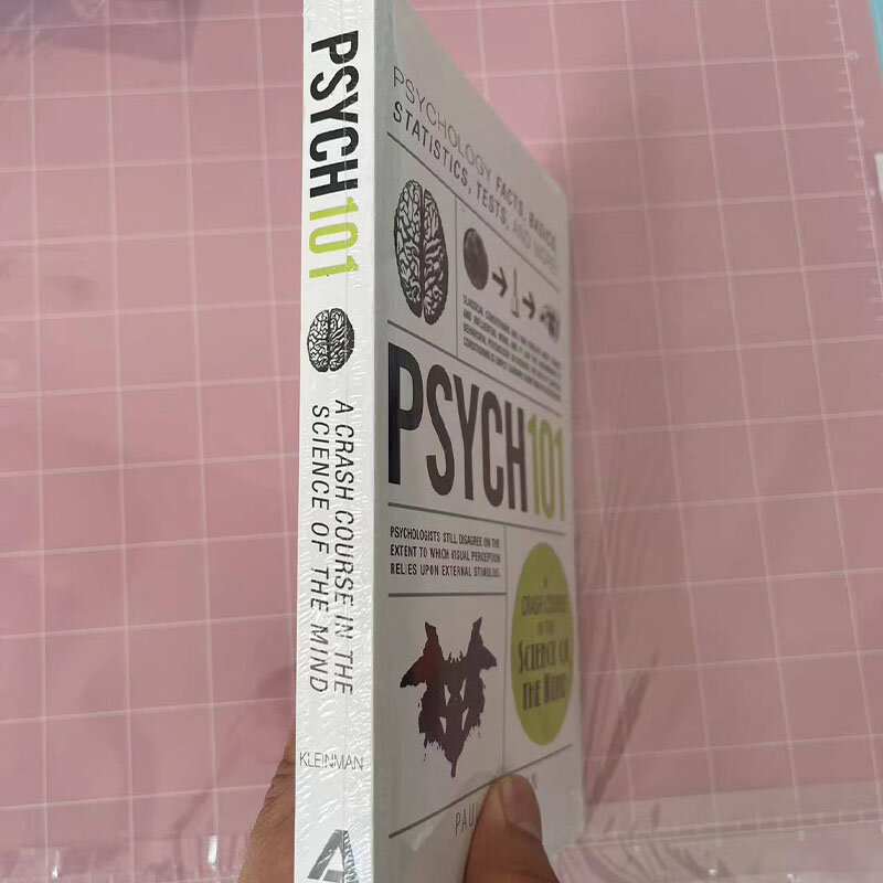 Psych 101 de Paul Kleinman A Crash Couse en la ciencia de la mente, libro de referencia de psicología Popular en inglés, Paperback