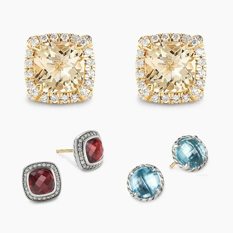 All Complete DY Earrings With diamonds for Women