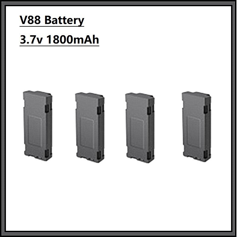V88 drohne 3,7 v 1800mah batterie v88 drohne original ersatzteile v88 dron batterie v88 rc drohnen zubehör