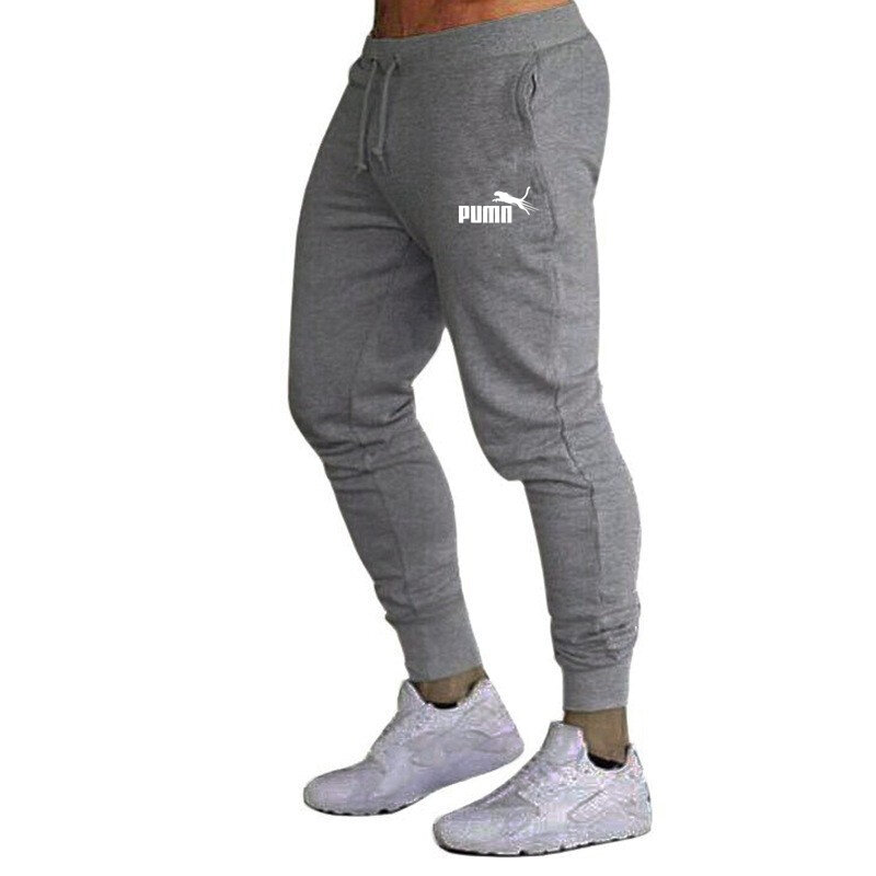 Celana Joger pria, bawahan olahraga Streetwear kasual untuk latihan Gym lari Fitness musim panas musim semi