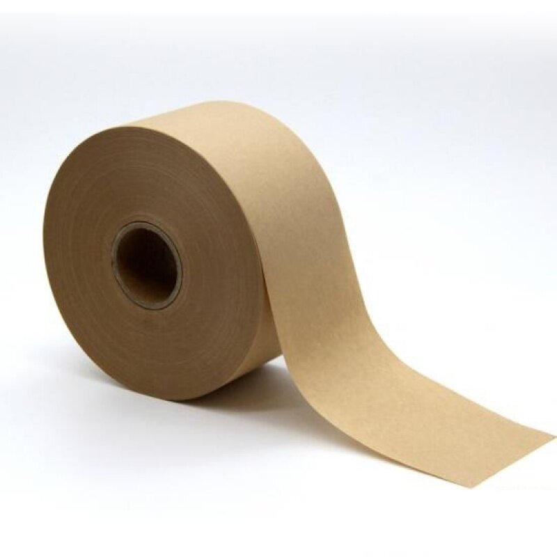 Kunden spezifisches, individuelles Logo verstärktes braunes Kraft papier klebeband für Verpackungs bündelung versand und zerbrechliche Artikel verpackungs JLN-860